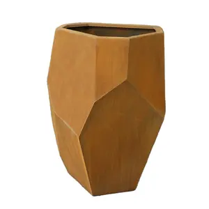 Metalen Bloem Doos Corten Stalen Metalen Planter Grote Outdoor