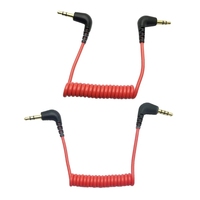 Câble adaptateur TRS 3,5 mm vers TRRS 3,5 mm pour micros RODE SC7 SC2, Video MIC Wireless GO et micros de type Mics