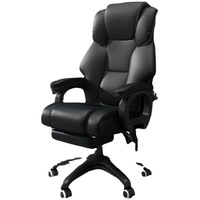 Nouvelle chaise de bureau confortable pour le télétravail, avec fonction de massage et réglage en hauteur, idéale pour le gaming