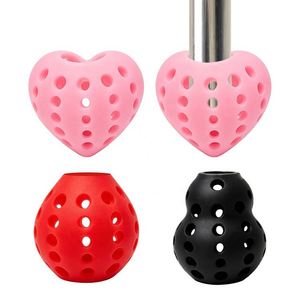 Diffuseur de chicha en silicone bleu avec anneaux en caoutchouc pour la réduction du bruit du tuyau de chicha, accessoire - Product Image 2