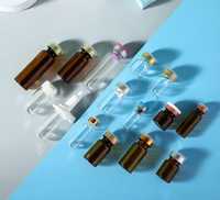Flacon en verre de 30 ml pour adjuvant de vaccin avec bouchon en caoutchouc pour laboratoire de toxicologie