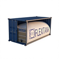 Flexitank souple de 24 000 L en PE de qualité alimentaire pour le transport de liquides en vrac dans les conteneurs de 20 et 40 pieds