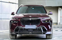 Pour BMW X7 G07 LCI Kit Carrosserie en Fibre de Carbone Sec Style LD : Pare-chocs Avant, Lame Avant, Diffuseur Arrière, Jupes Latérales, Canards