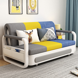 Ghế <span class=keywords><strong>sofa</strong></span> giường đa năng hiện đại, tiết kiệm không gian, thiết kế gấp gọn có ngăn chứa đồ, phù hợp với phòng khách nhỏ, căn hộ. - Product Image 1