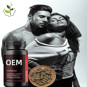 OEM สำหรับ Maca Tongkat Ali MAX Man แคปซูล X Men Power Booster สารสกัดสมุนไพรในขวดหรือภาชนะพลาสติก - Product Image 1