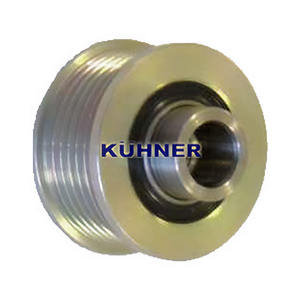 Dispositif de roue libre d'alternateur compatible avec RENAULT CLIO II 1.5 dCi Diesel (KW : 60, HP : 82) du 11-2003 KUHNER 885380 - Product Image 2