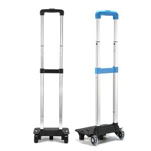 Bolso de escuela de 2 ruedas de aluminio personalizado, Asa de carro plegable telescópica, carro de ruedas para mochila de equipaje - Product Image 5