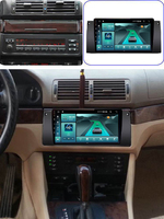 Lecteur radio android de voiture à puce sans fil 5G WIFI 6 pour BMW X5 E39 1996-2003 dvd navigation GPS BT5.4 a Auto sans fil Carplay