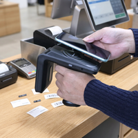 Lecteur portable UHF RFID Chainway R7 compatible avec les smartphones Android/iOS, terminal de données portable pour la logistique d'entrepôt