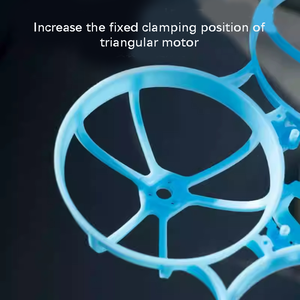 Marco de cuadricóptero Meteor75 Pro sin escobillas Whoop equipado con hélices F4 1S 5A FC, 1102 y 45mm MARCO DE Dron Tiny Whoop 88,8mm - Product Image 4