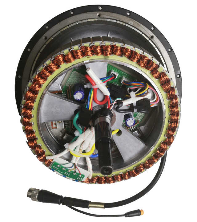 48V 500W 750W 1000Wブラシレスモーター、隠しコントローラー