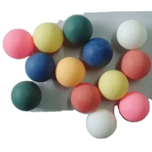 Pelota de ping ball de plástico colorida, pelota de tenis de mesa con logotipo personalizado, bola de Ping-pong