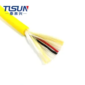 Tether 2X24AWG Floating Underwater ROV Cable For Small ROV Tools