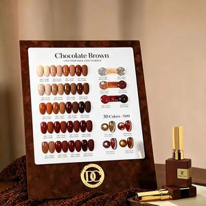 DANNY COLL30 Couleurs Maillard Caramel Gel Polish Set Automne Hiver Soak Off UV Gel Nail Salon Vente en Gros Professionnel 15ml Longue Durée - Product Image 1