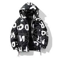 Cardigan décontracté et manteaux en duvet brillant pour homme, style chinois, avec capuche en fausse fourrure et 80 % de duvet pour l'hiver