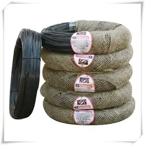 China Factory High Quality 200mm X 1.5mm Black Annealed Wire Ties for sale