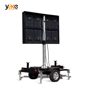 Yake P4 P5 kỹ thuật số biển <span class=keywords><strong>LED</strong></span> biển quảng cáo cho Xe đồ họa <span class=keywords><strong>LED</strong></span> di động Trailer di động quảng cáo <span class=keywords><strong>LED</strong></span> hiển thị - Product Image 3
