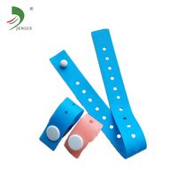 Tourniquet médical jetable en silicone de classe I EOS, 2,5*36cm / 2*30cm, très vendu, pour la collecte de sang