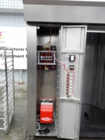 Four de boulangerie industriel rotatif à gaz, diesel et électrique, à bas prix, pour la cuisson du pain, fabriqué en Italie