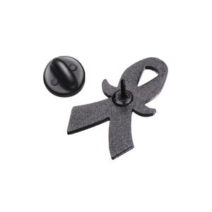 Regalos de Acción de Gracias Cinta de Barba Azul Psicología Broche de esmalte Esmalte duro Insignias de voluntarios Aleación de zinc Pin de solapa de metal de fundición - Product Image 2