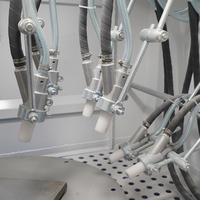 Sableuse automatique à plateau tournant pour le nettoyage de pièces métalliques