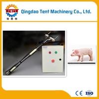Mini capacité haute qualité petit abattoir de porc à la main Machine d'abattage Heldelelectric porc porc électrique étourdisseur de porc