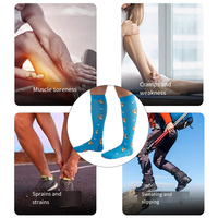 Chaussettes de sport montantes en nylon tricoté pour femme, respirantes, à séchage rapide, antidérapantes, idéales pour le cyclisme en extérieur au printemps