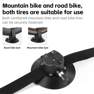 WEST BIKING Nuovo <span class=keywords><strong>Portabici</strong></span> da Tetto Auto in Lega di Alluminio con <span class=keywords><strong>Ventosa</strong></span> per Biciclette - Product Image 3