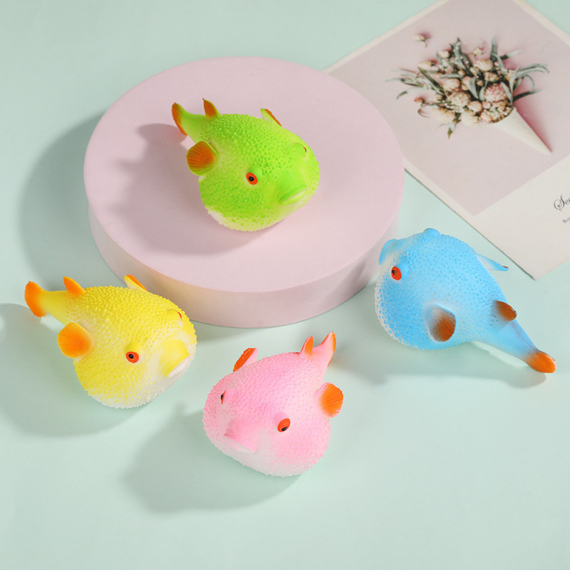 Diversión asegurada con el resistente pez globo para niños