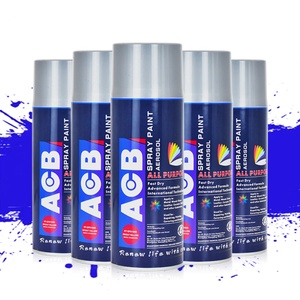 Peinture en aérosol automatique chinoise à manivelle pour métal, antirouille, pour voiture, graffiti, usage domestique spécial, noir, blanc, or, Si - Product Image 3