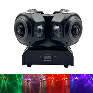 Starlight 4 Headwind Firewheel + Tiras <span class=keywords><strong>de</strong></span> Luces + Luces Láser para Escenario + Luces <span class=keywords><strong>de</strong></span> Ambiente para Discotecas, Bares, KTV y Pistas <span class=keywords><strong>de</strong></span> Baile - Product Image 4