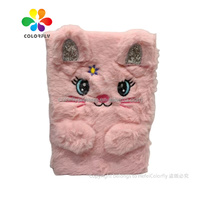 Pas cher prix agenda planificateur cadeau mignon enfants fille cadeau kawaii mini mignon carnet de notes doux moelleux en peluche agenda cahier