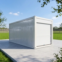 Maison conteneur modulaire pliable en Z 20ft 40ft, préfabriquée, portable, écologique, pour bureau, chambre, design moderne