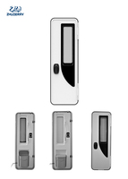 Porte d'entrée pour caravanes et remorques avec toilettes, cuisine, douche et lits