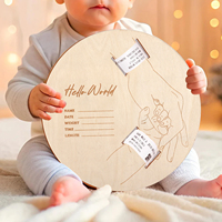 Cadeau Personnalisé pour Bébé Nouveau-Né, Support de Bracelet d'Hôpital Souvenir, pour Fête des Mères, Anniversaire, Maternité