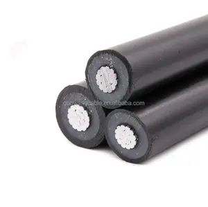 PVC AAC 2C 25MM for Single phase connection overhead ABC cable