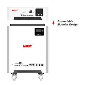 Estación de Energía Portátil <span class=keywords><strong>MUST</strong></span> 5000W 8000W, Generador <span class=keywords><strong>Solar</strong></span> Portátil <span class=keywords><strong>3000W</strong></span> para Autocaravana, Cafetera y Congelador - Product Image 2