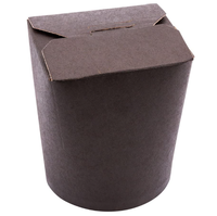 16 26 32oz quitar el embalaje de la caja de pasta de papel papier noir doner box