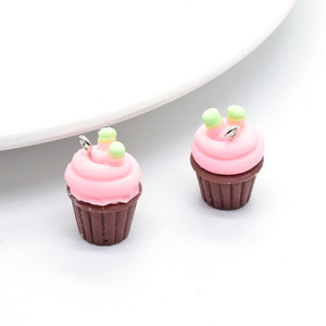 Miniaturas <span class=keywords><strong>de</strong></span> Resina <span class=keywords><strong>de</strong></span> Manna Simulation, Adornos <span class=keywords><strong>de</strong></span> Comida <span class=keywords><strong>de</strong></span> Chocolate y Frutas para Hacer Aretes, Llaveros y Accesorios para el <span class=keywords><strong>Cabello</strong></span> - Product Image 6