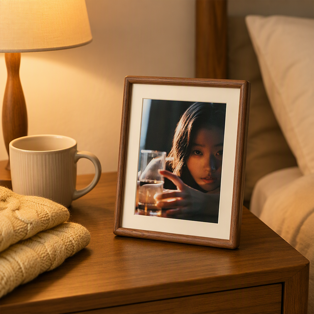 Professional Picture Framing Service Custom Solid Wood Photo Frame Wall Art Display Home Gallery Decor Factory Bulk Order