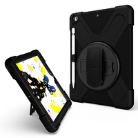 Étui pour iPad 7ème génération 10,2 pouces avec support pour stylet, coque antichoc, sortie 2019