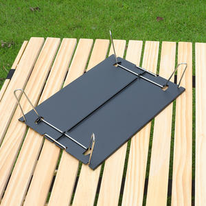 Mesa Plegable Portátil de Aleación de Aluminio para Exteriores, Rectangular, para Camping, Mini Mesa de Comedor/Té, Negra, Champán, Gris, Azul, 15x5x6 - Product Image 3