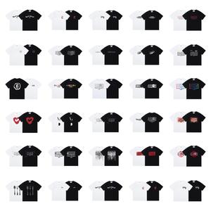 <span class=keywords><strong>Camiseta</strong></span> Masculina de Alta Gama, Vintage, Retro, de Lujo, Maiso Margiela, con Letras Digitales, 260g, 100% Algodón, Manga Corta, Transpirable y Holgada - Product Image 2