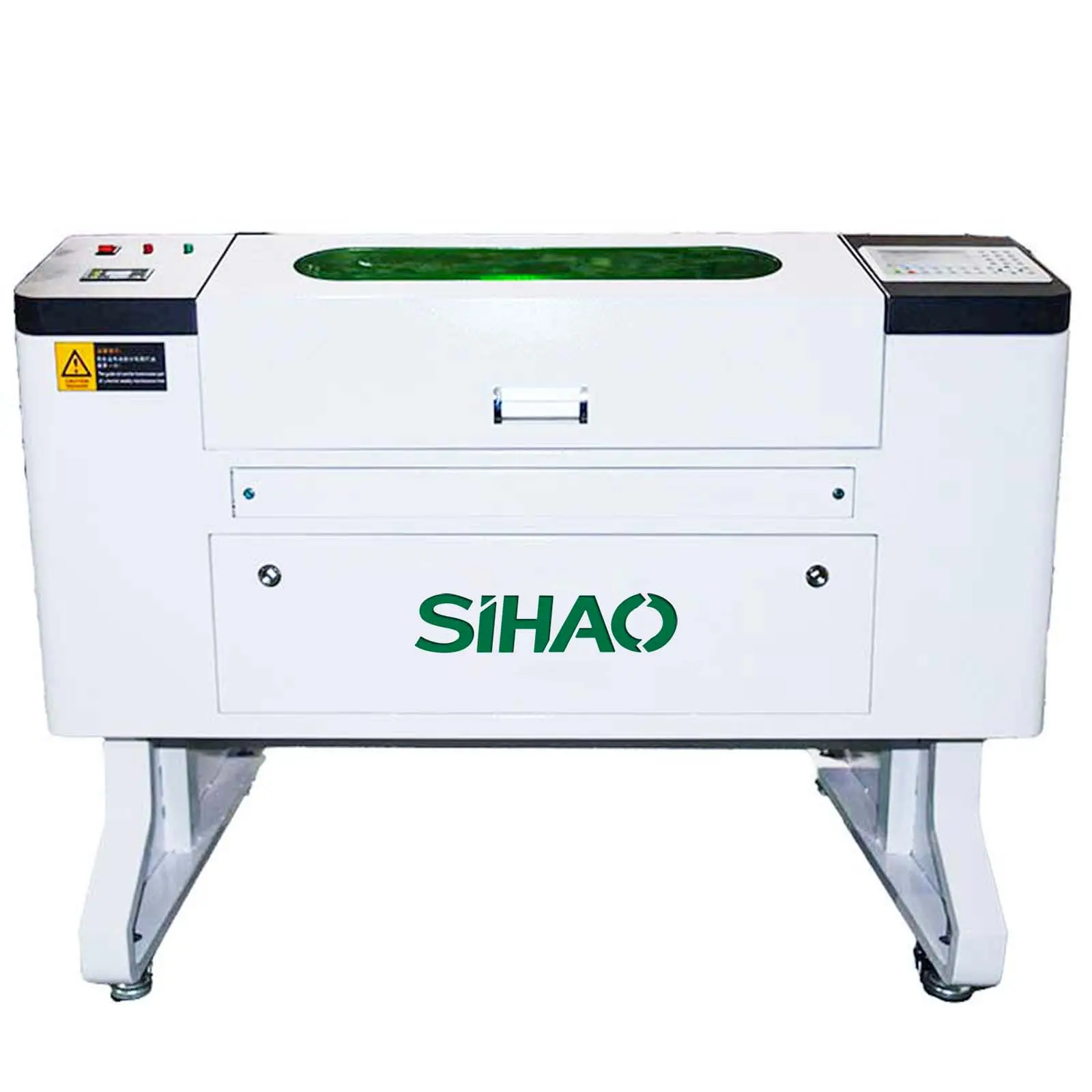7050 laser engraver 80W rubber stamp engraving machine White all-in-one engraving machine