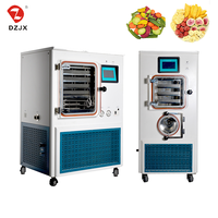 Machine de lyophilisation industrielle à huile de silicone DZJX, capacité personnalisée de 20 kg à 300 kg pour les produits alimentaires et les matériaux chimiques