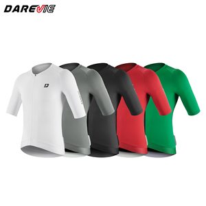 Maillot de cyclisme DAREVIE Factory 5 couleurs, respirant, col rond, manches courtes, unisexe. - Product Image 2