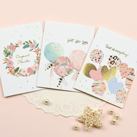 Usine En Gros Simple Style Créatif Graduation Cadeau Poudre Or Estampage Festival Universel Carte De Tous Les Jours