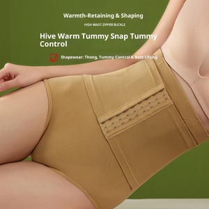 Wholesale High <b>Waist</b> Non-slip Tummy Control Slimming <b>Women</b> Briefs Shapewear Body Shaper Panties Ladies <b>Trainer</b> Underwear - Product Image 6
