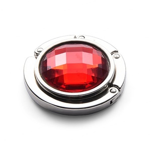 Ruby <b>Adjustable</b> Portable <b>Table</b> <b>Folding</b> Purse Hanger Bag Holder Handbag Hook for Ladies - Product Image 5