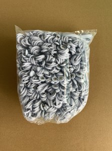 Blanco 2,5 Bend Head 2 en 1 Cable de electrodo de botón para máquina de terapia Digital Masajeador de pulso electrónico Unidad <span class=keywords><strong>TENS</strong></span> Producto de masaje - Product Image 5